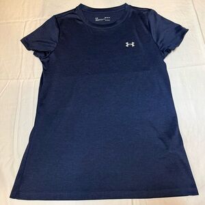 Under Armour Women's Dark Blue Short Sleeve Tee